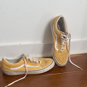 Vans Men's Mustard Yellow Sneakers